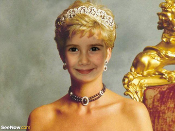 lienzo con foto princesa Diana