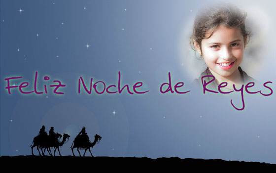 Montaje de Fotos para la Noche de Reyes.