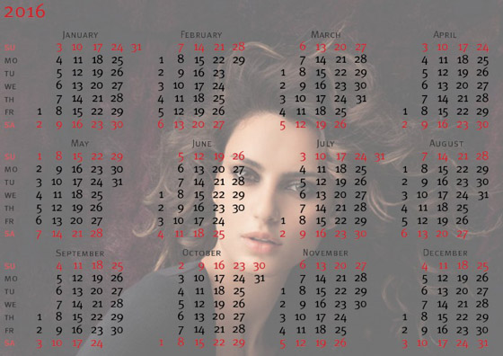 Montaje Calendario 2016.